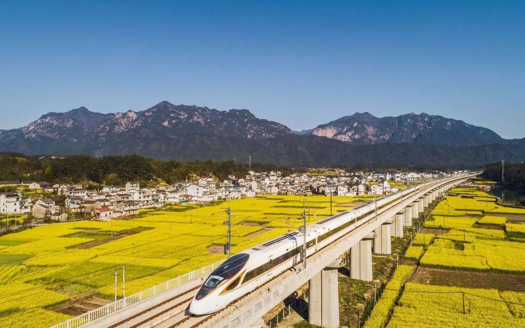 杭黃高鐵、連鹽鐵路年底開通 長三角將擁有18條高鐵線路